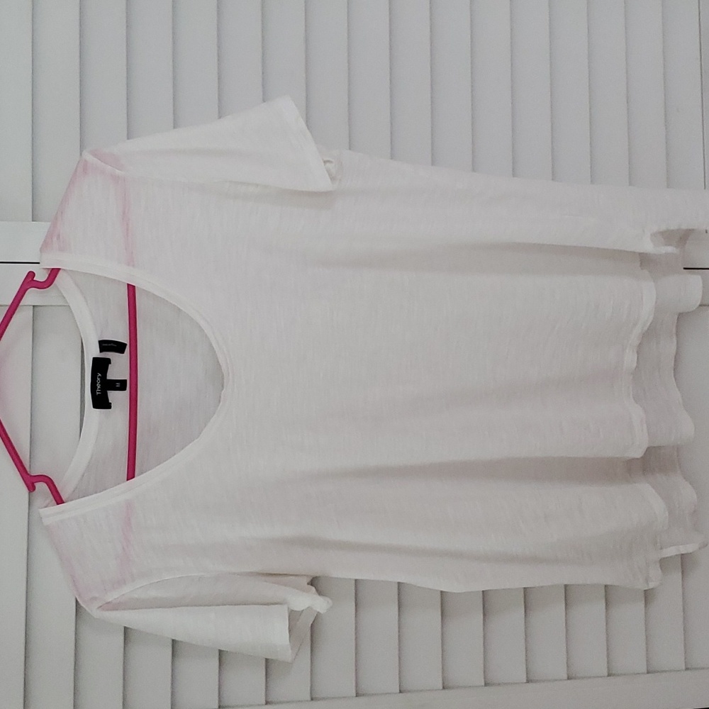 THEORY WHITE T SHIRT